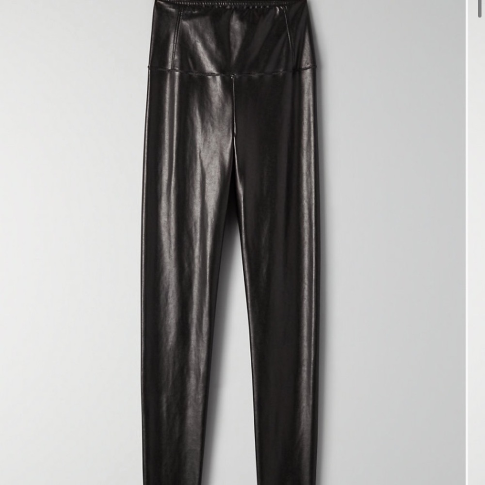 Aritizia VEGAN LEATHER DARIA PANT